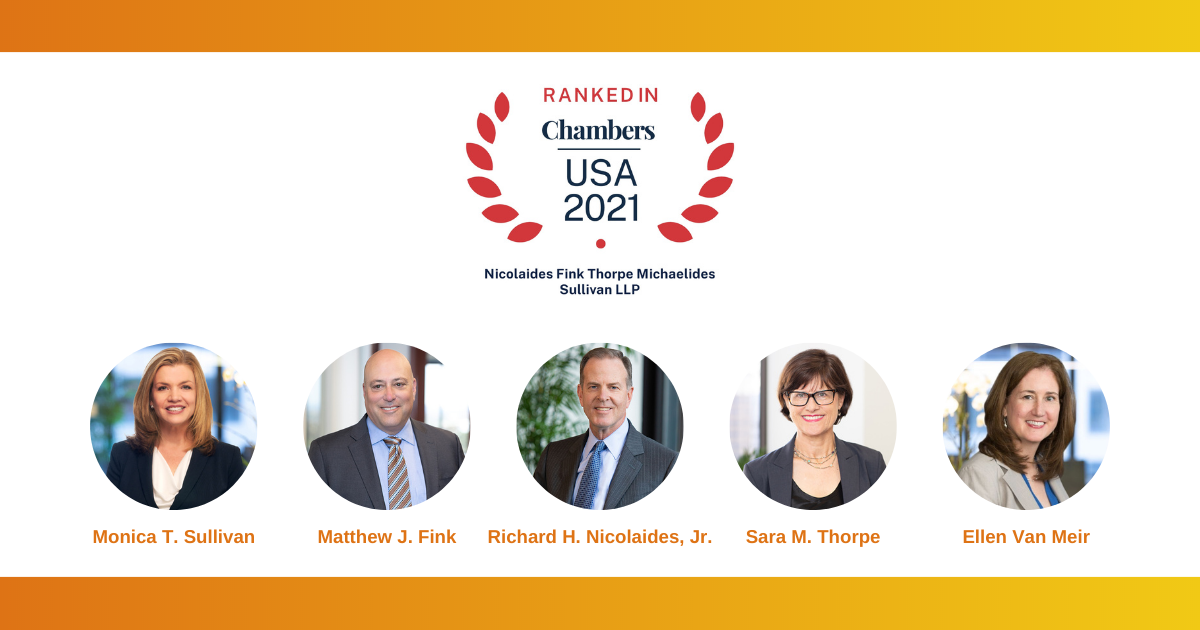 Chambers USA 2021 Recognizes Nicolaides Fink Thorpe Michaelides ...